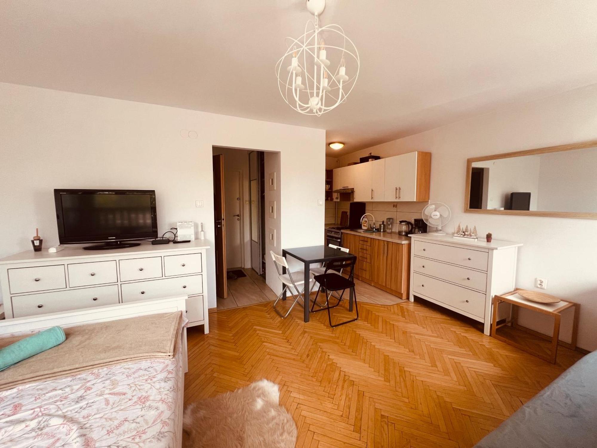 Entire Studio In Centrum Lägenhet Warszawa Exteriör bild